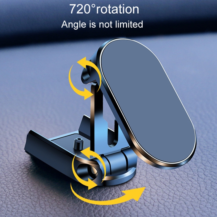 D11 Magnetic Folding Car Phone Holder Rotatable Dashboard Stick-On Navigation Stand(Black Gloosy) D11 Magnetic Folding Car Phone Holder Rotatable Dashboard Stick-On Navigation Stand(Black Gloosy)