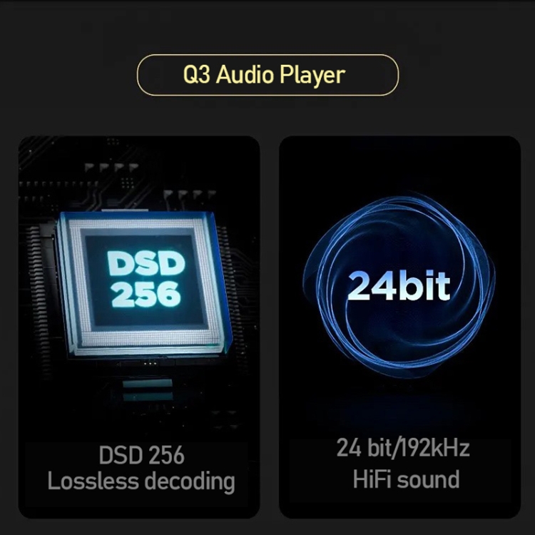 HiFi Lossless Music Player Mastering DSD256 Hard Decoding MP3, Memory ...