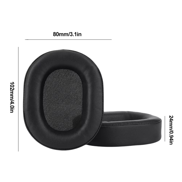 1pair Headphone Leather Sponge Cover For CORSAIR HS55 / HS55 PRO / HS65(Black) 1pair Headphone Leather Sponge Cover For CORSAIR HS55 / HS55 PRO / HS65(Black)