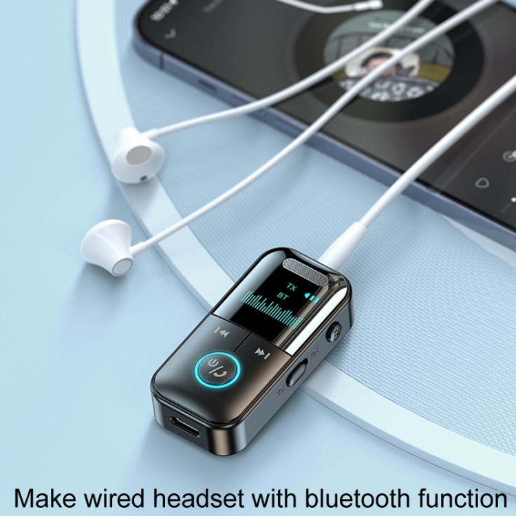 GT69 Digital Display Bluetooth Receiver Transmitter Amplifier Audio Adapter GT69 Digital Display Bluetooth Receiver Transmitter Amplifier Audio Adapter
