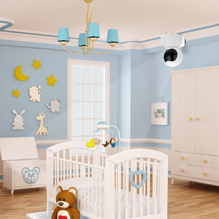 YX135 3pcs / Set Acrylic Wall Mount Bracket For Baby Monitor / Safety Camera  / Speaker