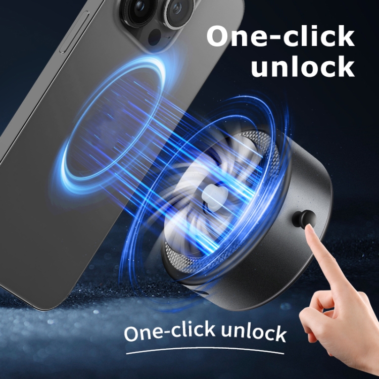 AIMITE M8 Car Phone Holder Vacuum Suction Cup Strong Magnetic Support Bracket(Silver) AIMITE M8 Car Phone Holder Vacuum Suction Cup Strong Magnetic Support Bracket(Silver)
