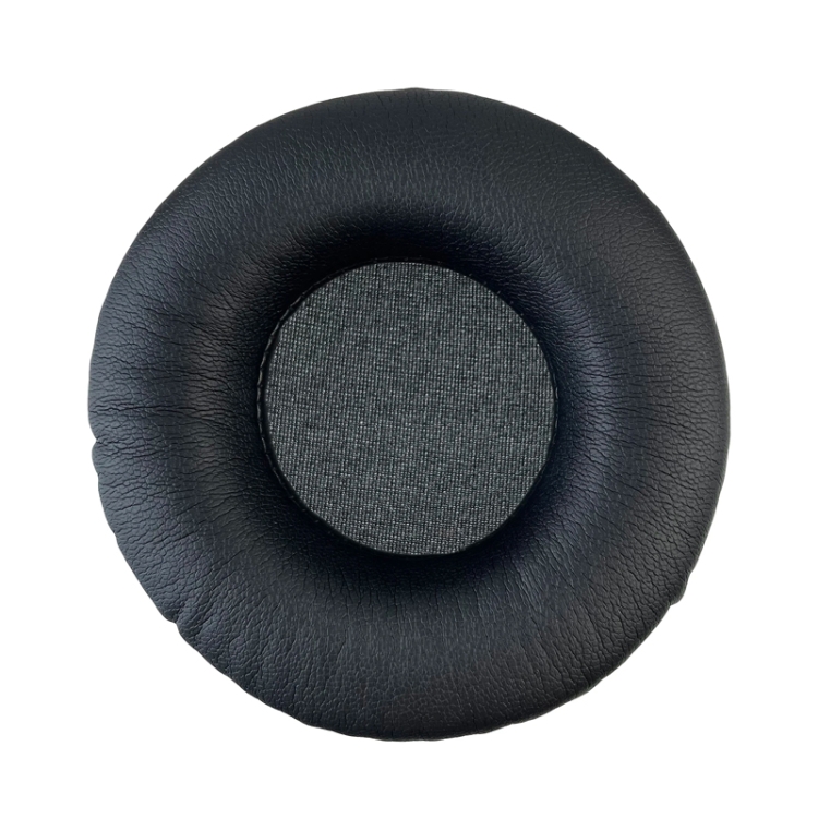 For Edifier K550 2pcs Headphone Sponge Leather Case 6cm Earmuffs(Black) For Edifier K550 2pcs Headphone Sponge Leather Case 6cm Earmuffs(Black)