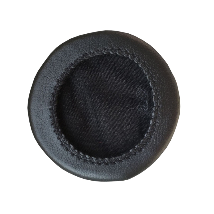 For Edifier K550 2pcs Headphone Sponge Leather Case 6cm Earmuffs(Black) For Edifier K550 2pcs Headphone Sponge Leather Case 6cm Earmuffs(Black)