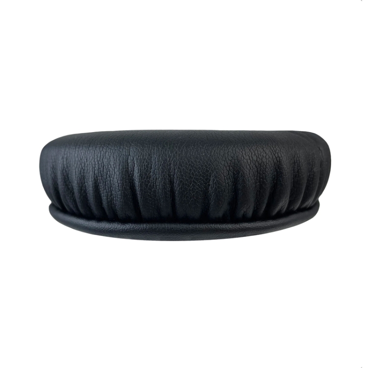 For Edifier K550 2pcs Headphone Sponge Leather Case 6cm Earmuffs(Black) For Edifier K550 2pcs Headphone Sponge Leather Case 6cm Earmuffs(Black)