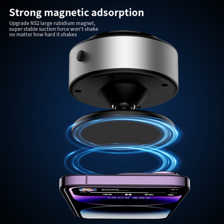 AIMITE X11 Car Vacuum Adsorption Cell Phone Magnetic Holder Universal Adjustable Navigation Support Bracket(Black Ordinary Model) AIMITE X11 Car Vacuum Adsorption Cell Phone Magnetic Holder Universal Adjustable Navigation Support Bracket(Black Ordinary Model)