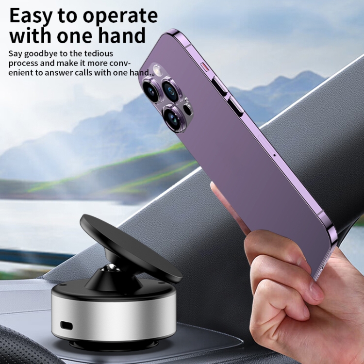 AIMITE X11 Car Vacuum Adsorption Cell Phone Magnetic Holder Universal Adjustable Navigation Support Bracket(Black Ordinary Model) AIMITE X11 Car Vacuum Adsorption Cell Phone Magnetic Holder Universal Adjustable Navigation Support Bracket(Black Ordinary Model)