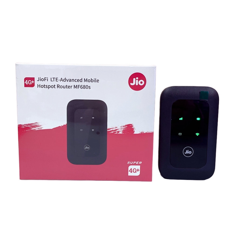 Jio Sim Based Router Jio MF680S 4G+ Wireless SIM Card Router Portable WiFi European Version