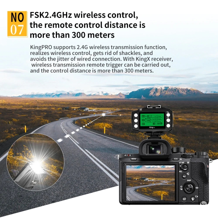 Lot Déclencheurs Flash Sans Fil Pixel King Pro 3 Canaux Pour Nikon