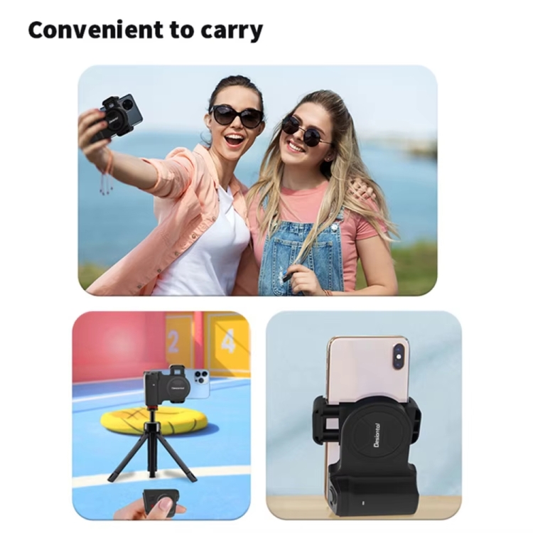 Desiontal PH-30A Mobile Phone Portable Bluetooth Remote Control Live Photo Anti-Shake Camera Aid(Black) Desiontal PH-30A Mobile Phone Portable Bluetooth Remote Control Live Photo Anti-Shake Camera Aid(Black)