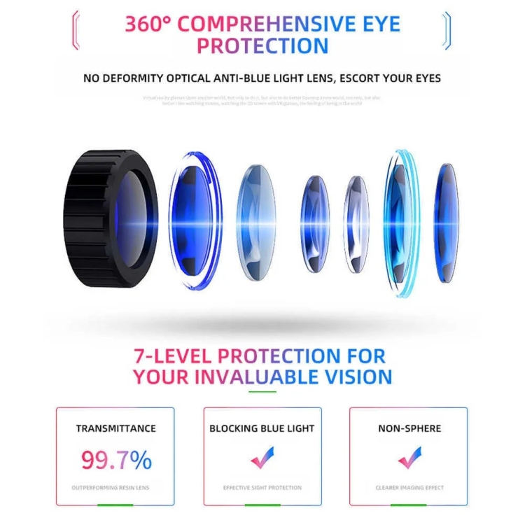 VRPARK J60 3D Glasses Virtual Reality