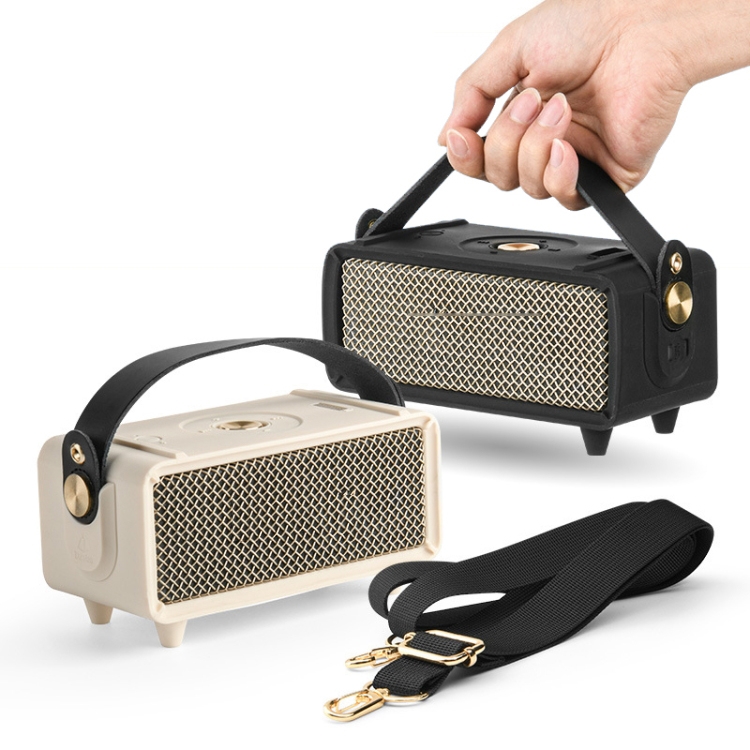 For Marshall Emberton II Speaker Silicone Protective Cover with Shoulder Strap Carrying Case(Black) For Marshall Emberton II Speaker Silicone Protective Cover with Shoulder Strap Carrying Case(Black)