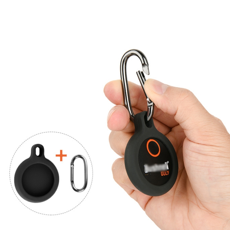 For Bushnell Wingman Golf GPS Speaker Remote Control Silicone Cover With Hook(Black) For Bushnell Wingman Golf GPS Speaker Remote Control Silicone Cover With Hook(Black)