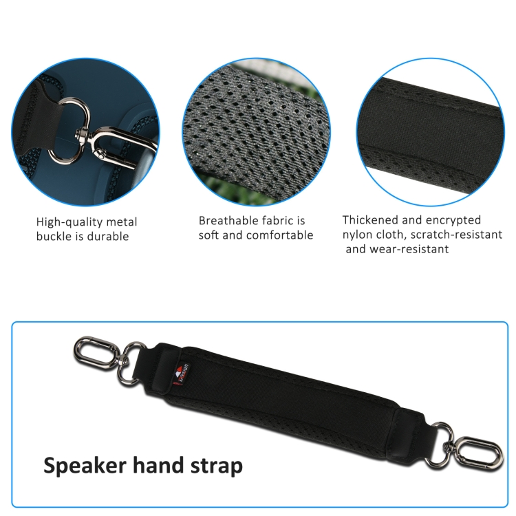 For JBL Xtreme 4 Speaker Silicone Case with Decompression Carrying Strap Portable Protective Shell(Black) For JBL Xtreme 4 Speaker Silicone Case with Decompression Carrying Strap Portable Protective Shell(Black)