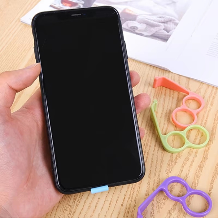 100pcs /Pack Mobile Phone Finger Auxiliary Lazy Holder Desktop Phone Support Stand(Random Color Delivery) 100pcs /Pack Mobile Phone Finger Auxiliary Lazy Holder Desktop Phone Support Stand(Random Color Delivery)