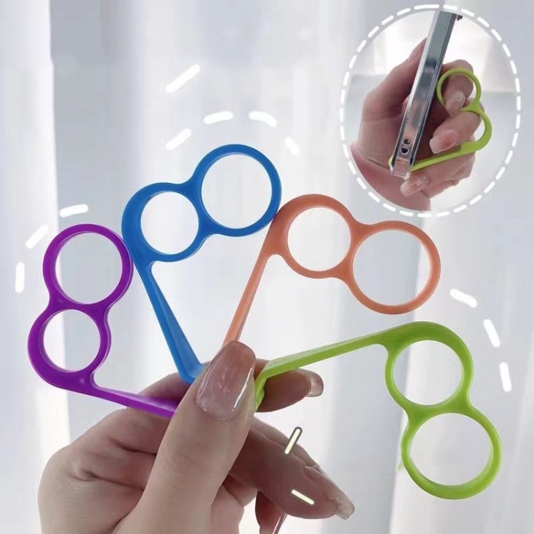 100pcs /Pack Mobile Phone Finger Auxiliary Lazy Holder Desktop Phone Support Stand(Random Color Delivery) 100pcs /Pack Mobile Phone Finger Auxiliary Lazy Holder Desktop Phone Support Stand(Random Color Delivery)
