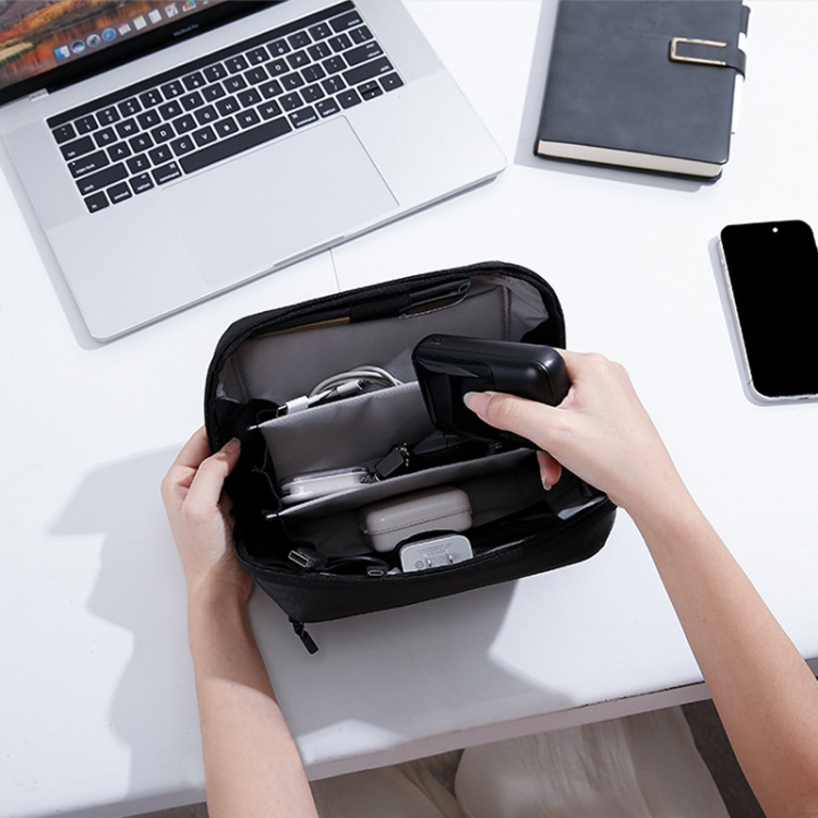 BANGE BG-6800 Digital Storage Bag Data Cable Electronic Accessory Organiser(Black) BANGE BG-6800 Digital Storage Bag Data Cable Electronic Accessory Organiser(Black)