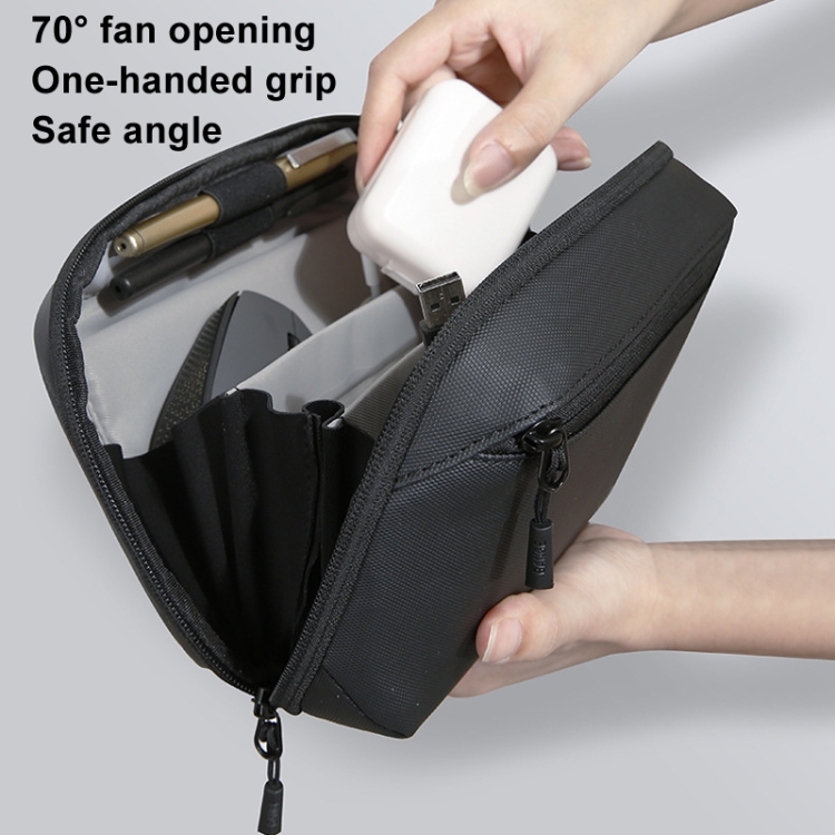 BANGE BG-6800 Digital Storage Bag Data Cable Electronic Accessory Organiser(Black) BANGE BG-6800 Digital Storage Bag Data Cable Electronic Accessory Organiser(Black)