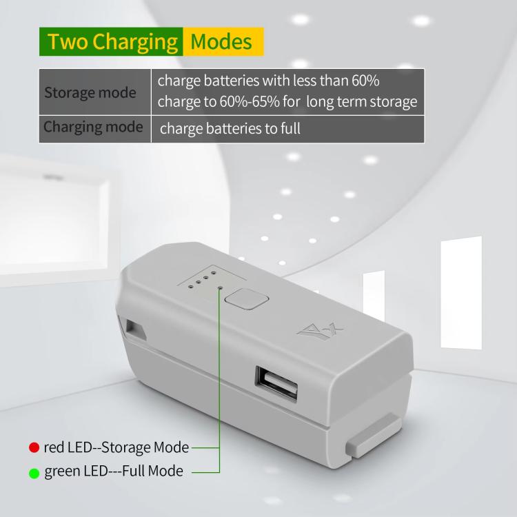 Station De Recharge Batterie Pour Drone Dji Neo Two Way Charging Hub Blanc