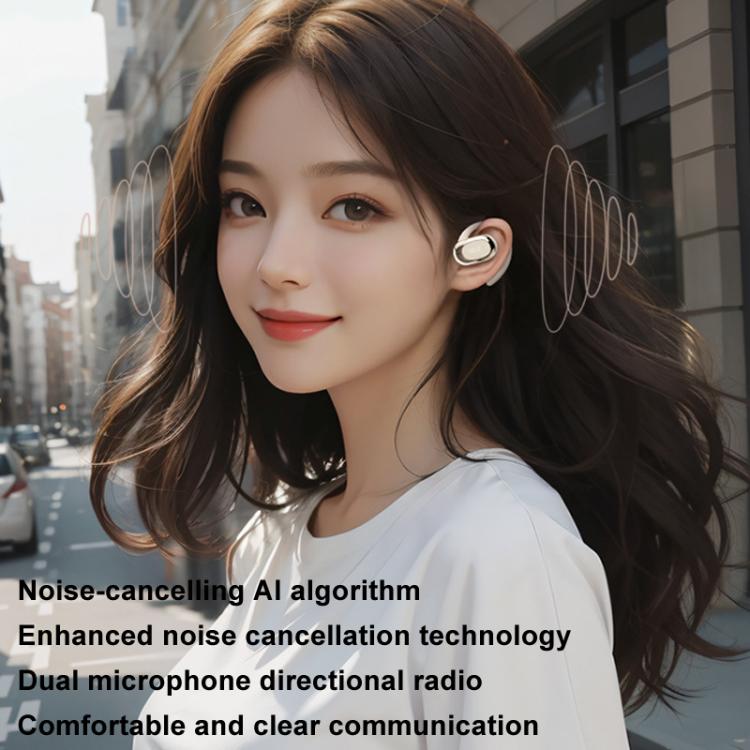Bone Conduction Wireless Noise Reduction On-Ear Bluetooth Earphones(Skin Color) Bone Conduction Wireless Noise Reduction On-Ear Bluetooth Earphones(Skin Color)