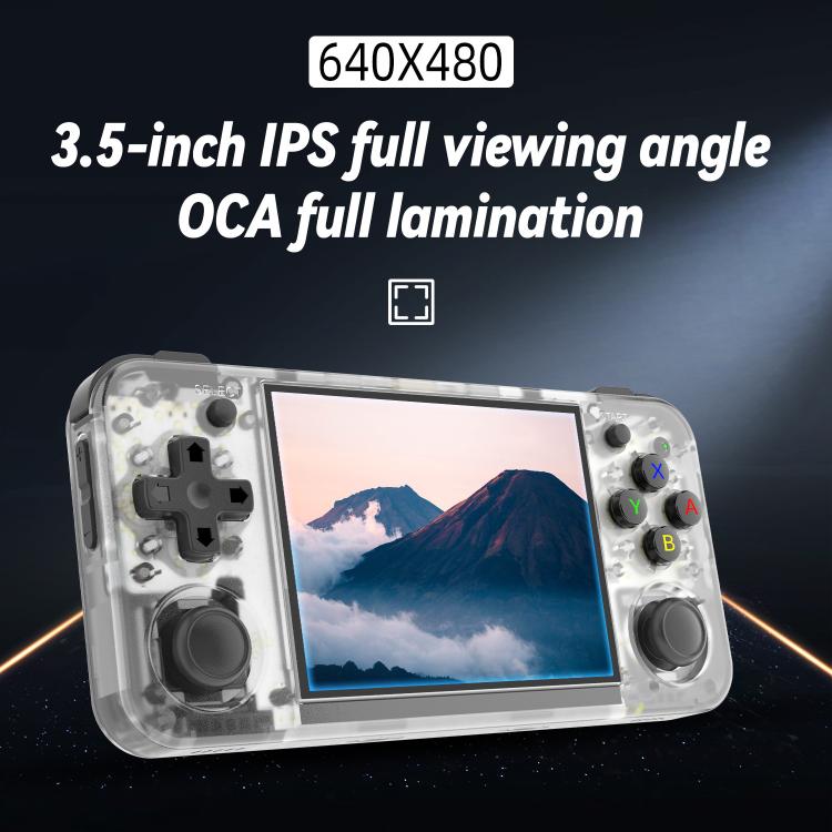 ANBERNIC RG35XXH Open Source Wireless Handheld Game Console, Memory: Standard 32G+64G(Black) - B2