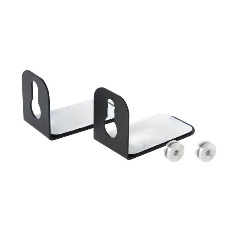 Universal Wall Mount Sound Bar Bracket For Speakers Within 5.1 Inch In Width(Black) Universal Wall Mount Sound Bar Bracket For Speakers Within 5.1 Inch In Width(Black)