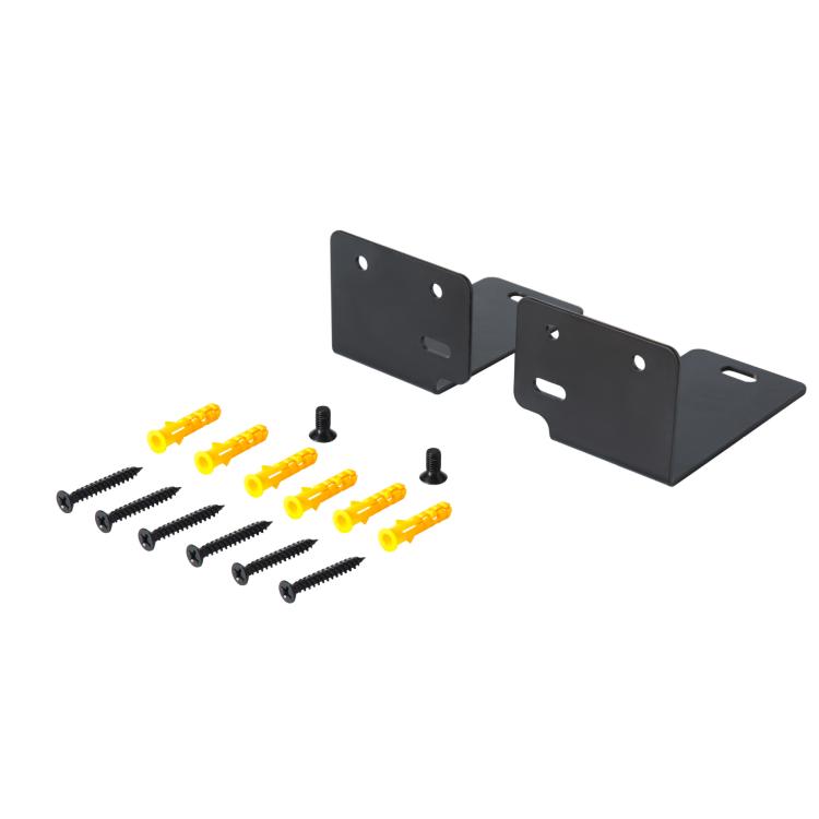 Wall Mount Kit for Soundbar Universal Dual Bracket for Most Sound Bar(Black) Wall Mount Kit for Soundbar Universal Dual Bracket for Most Sound Bar(Black)