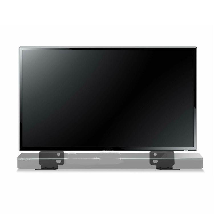 Wall Mount Kit for Soundbar Universal Dual Bracket for Most Sound Bar(Black) Wall Mount Kit for Soundbar Universal Dual Bracket for Most Sound Bar(Black)