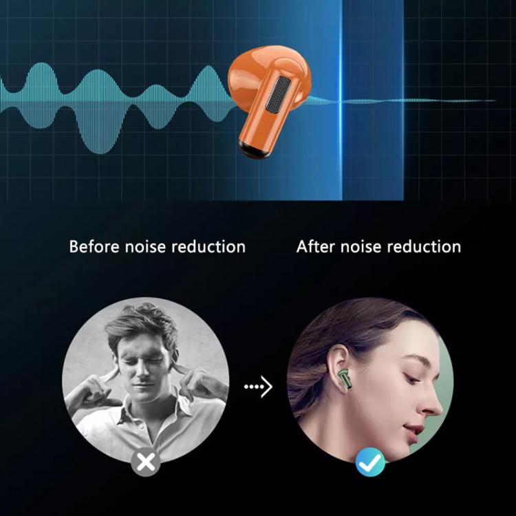 BPG Portable Wireless Bluetooth Earphones Unique Retro Trendy Digital Display Clock Noise Canceling Earphones(Green)