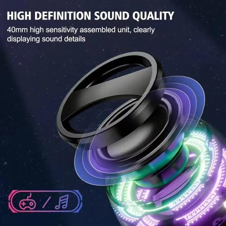 G200 Magnetic Bluetooth TWS Mini Speaker Subwoofer With Colorful Atmosphere Light(Black) G200 Magnetic Bluetooth TWS Mini Speaker Subwoofer With Colorful Atmosphere Light(Black)