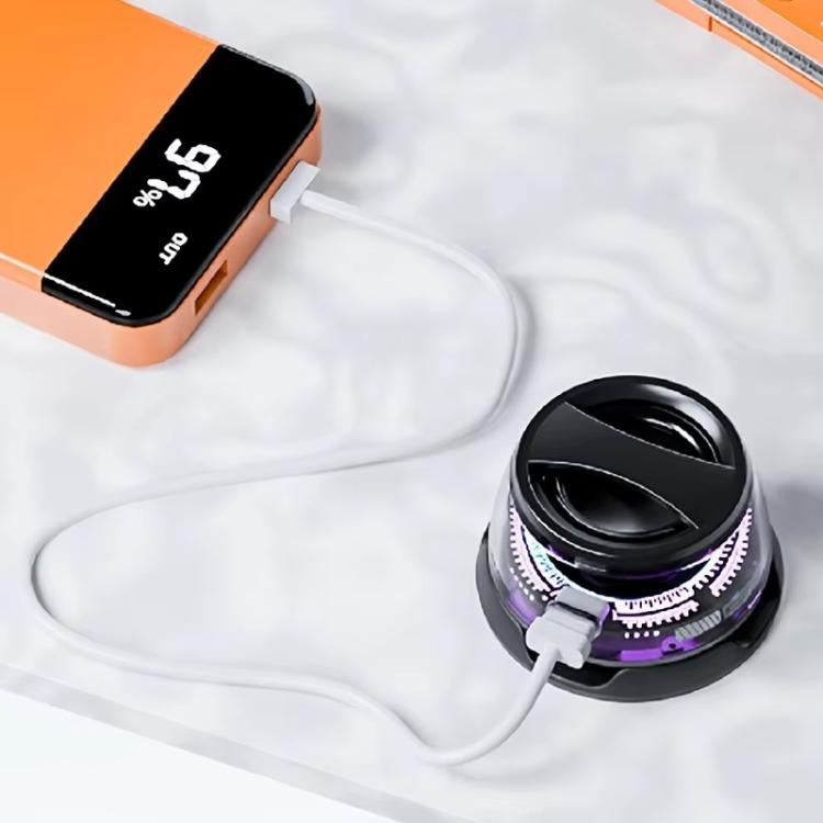 G200 Magnetic Bluetooth TWS Mini Speaker Subwoofer With Colorful Atmosphere Light(Black) G200 Magnetic Bluetooth TWS Mini Speaker Subwoofer With Colorful Atmosphere Light(Black)