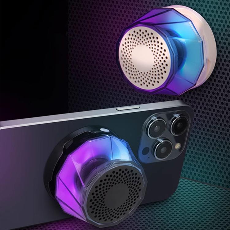 RK-C250 Portable RGB Atmosphere Light Magnetic Bluetooth Speaker with Wireless Charging Function RK-C250 Portable RGB Atmosphere Light Magnetic Bluetooth Speaker with Wireless Charging Function