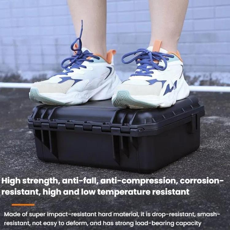 適用於大疆 Flip Sunnylife AQX-19 防水收納防護手提箱 航拍機暢飛套裝包（黑色） - B3