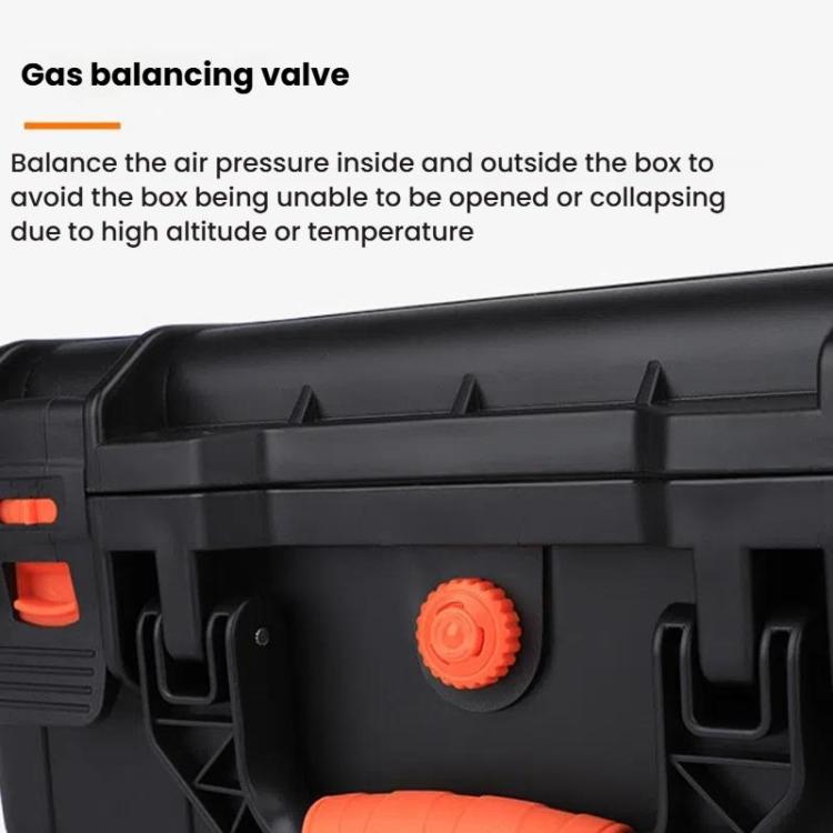 適用於大疆 Flip Sunnylife AQX-19 防水收納防護手提箱 航拍機暢飛套裝包（黑色） - B7