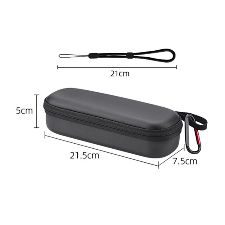 BRDRC Storage Bag For DJI OSMO Pocket 3 Carrying Case Shockproof Handbag Portable Bag With Carabiner Wristband Accessories - View #3