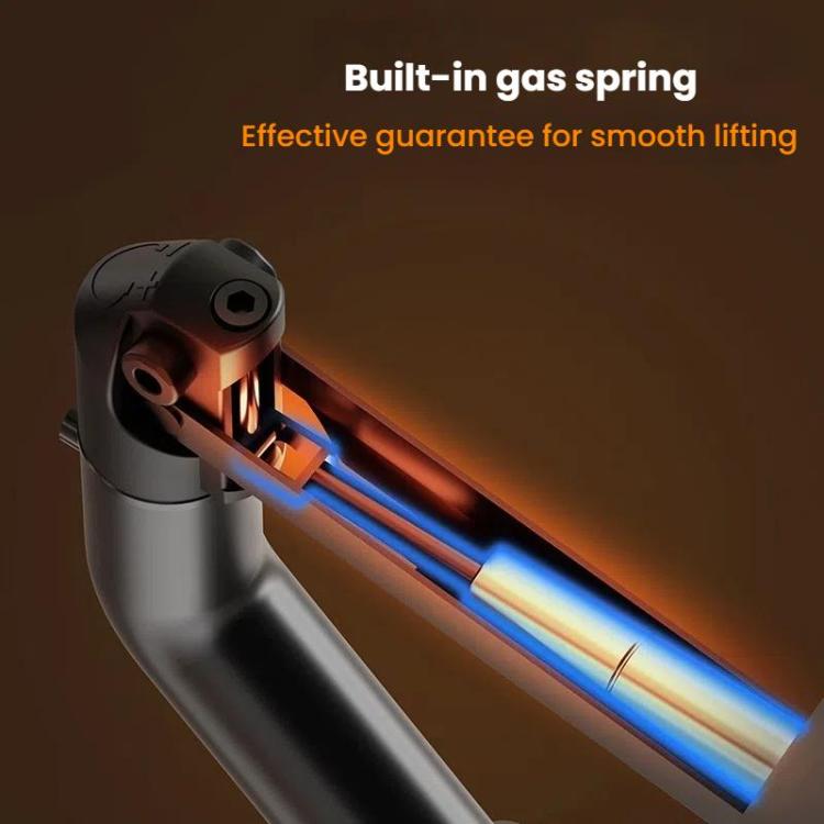 For 15-32 Inch Monitor Bracket Adjustable Gas Spring Computer Screen Desk Mount Stand(Black) - B8