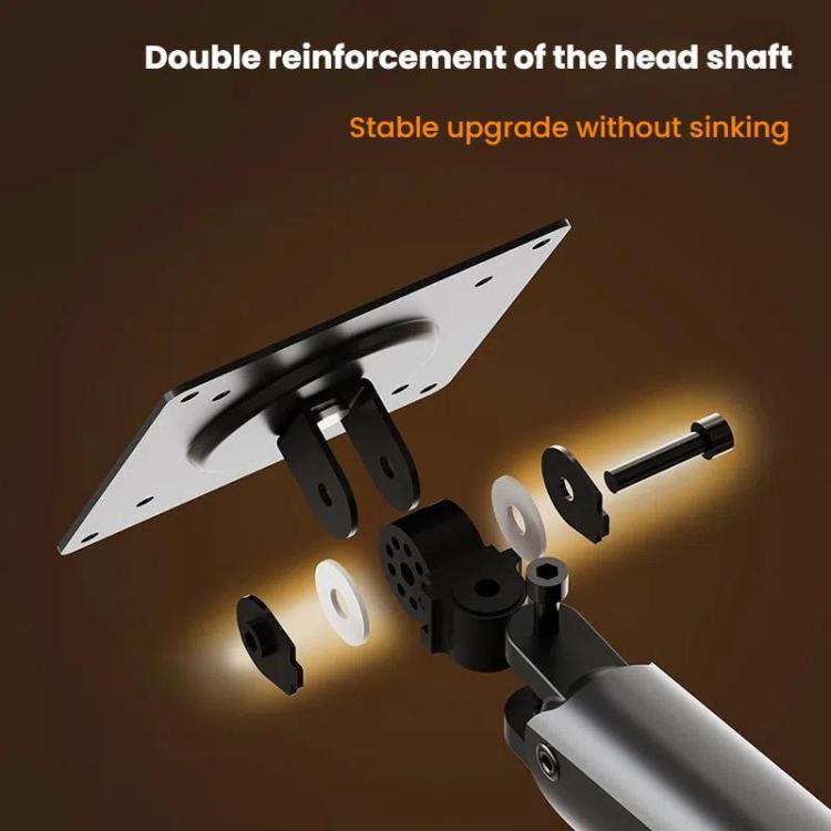 For 15-32 Inch Monitor Bracket Adjustable Gas Spring Computer Screen Desk Mount Stand(Black) - B9