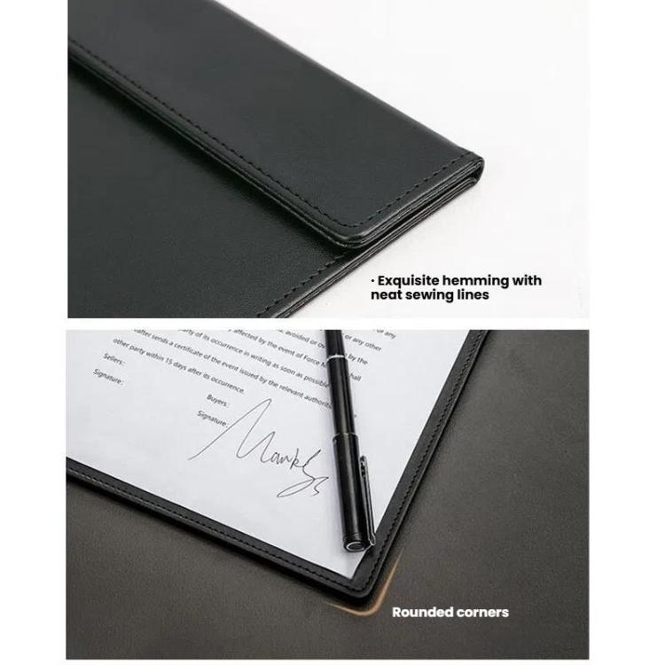 Deli 64506 A4 PU Magnetic Clipboard Writing Board File Folder for ...
