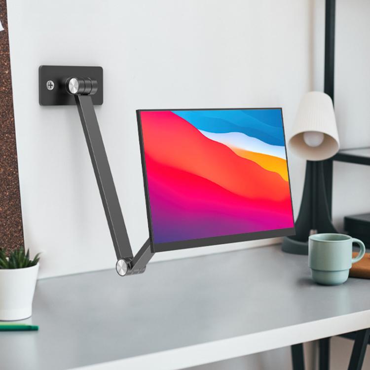 Rotating Aluminum Portable Monitor Stand Tablet Universal Folding ...