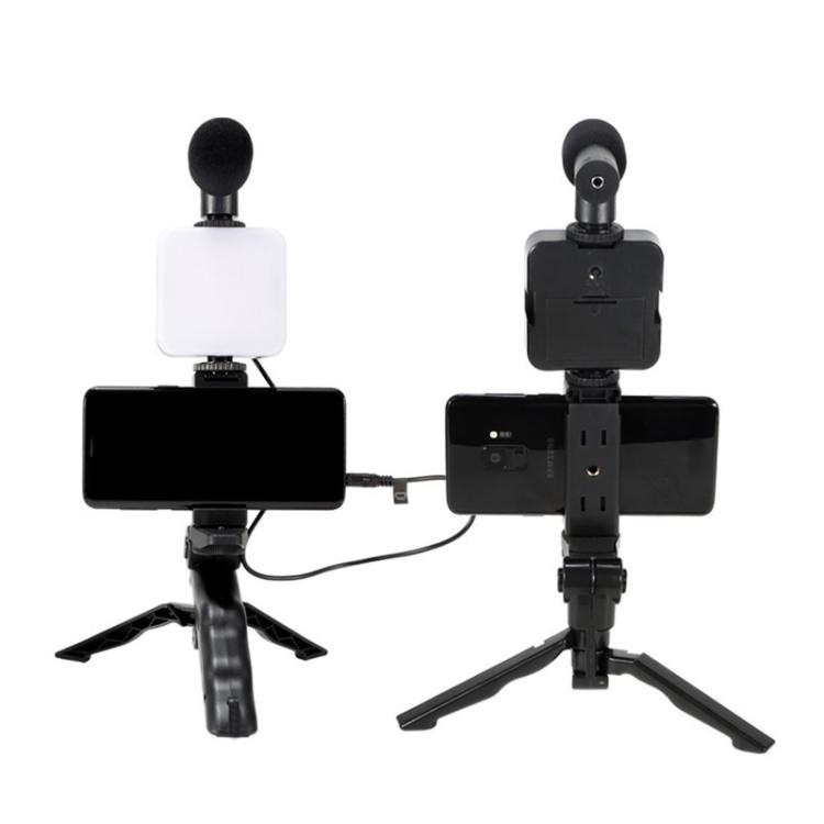 49 LEDs Streaming Lighting Kit for Phone All-in-One Video Recording Set ...