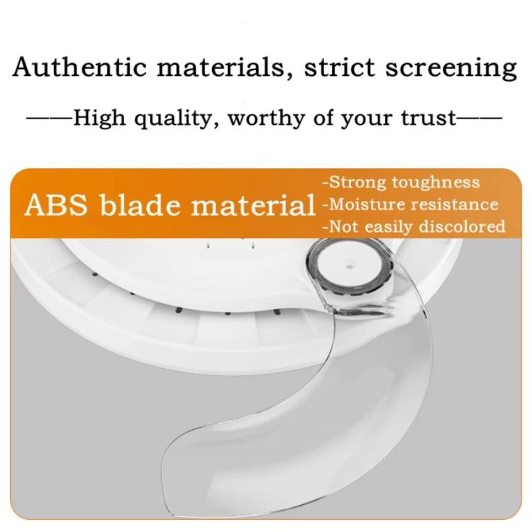 22.5-inch Invisible Blade Ceiling Fan Light with E27 Socket Dimmable ...