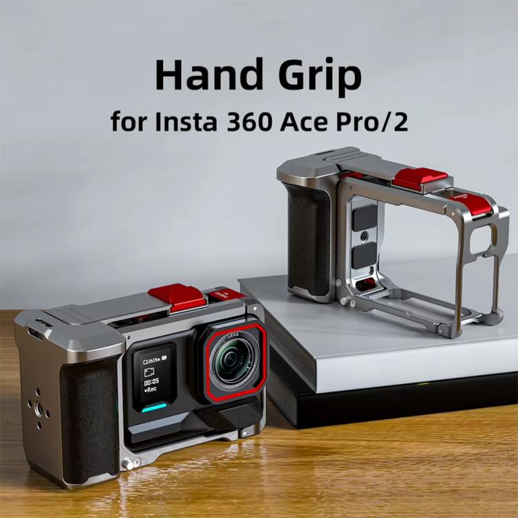Telaio Protettivo Per Insta360 Ace Pro E Ace Pro 2 | Gabbia Per Videocamera | Con Slitta Fredda E Accessori - Foto 5