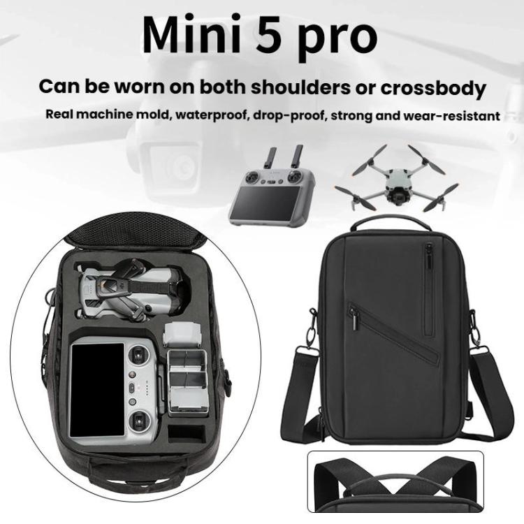 Custodia Da Trasporto Impermeabile EVA Per DJI Mini 4 Pro/Mini 3 Pro/Mini 3, Borsa Viaggio Con Tracolla Per Fly More Combo - 2
