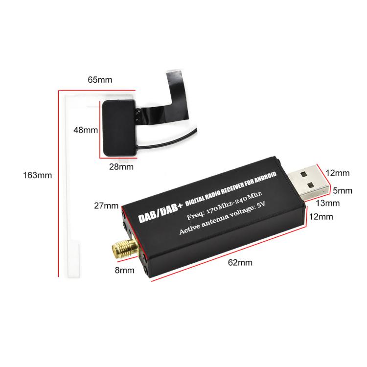 Android Car Universal DAB Module Digital Radio Navigation APP Control ...