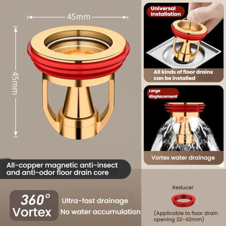Sifón universal para baño con núcleo interno resistente a olores e insectos (plata M) - B2