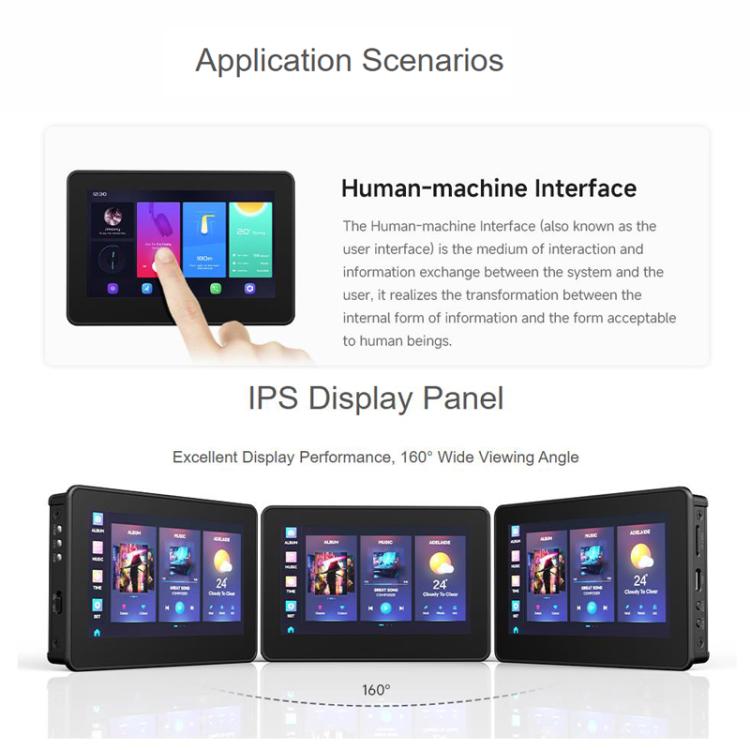 Waveshare RP2350 4.3inch capacitive Touch Display Development Board, 800 × 480, 65K Color, Supports Dual-core and Dual-Architecture, with Protective Case Waveshare RP2350 4.3inch capacitive Touch Display Development Board, 800 × 480, 65K Color, Supports Dual-core and Dual-Architecture, with Protective Case