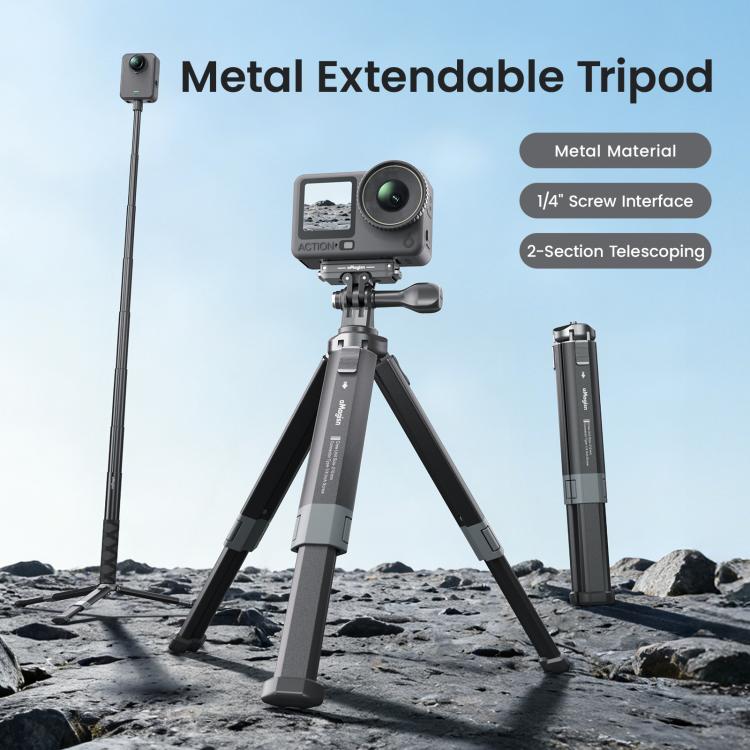aMagisn Metal Extendable Tripod Stand for Sports Cameras, Mirrorless ...