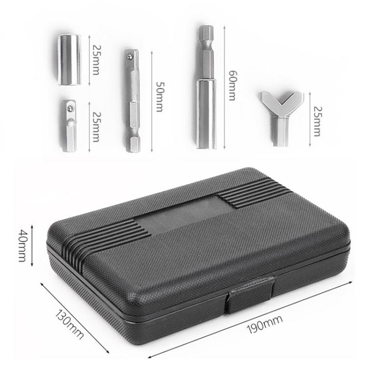 100pcs / set Chrome Vanadium Steel Screwdriver Bit Set, Slotted Phillips Hex Flower Screwdriver Bits