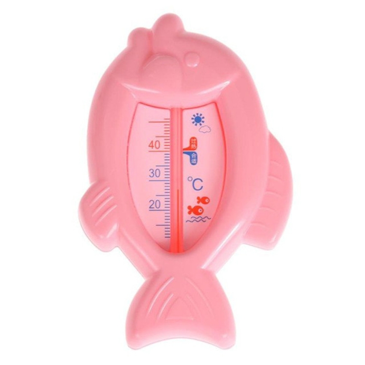 2 PCS bébé thermomètre à eau baignoire enfant en bas âge capteur de douche  thermomètre mesure de température en plastique (poisson de dessin animé  rose)