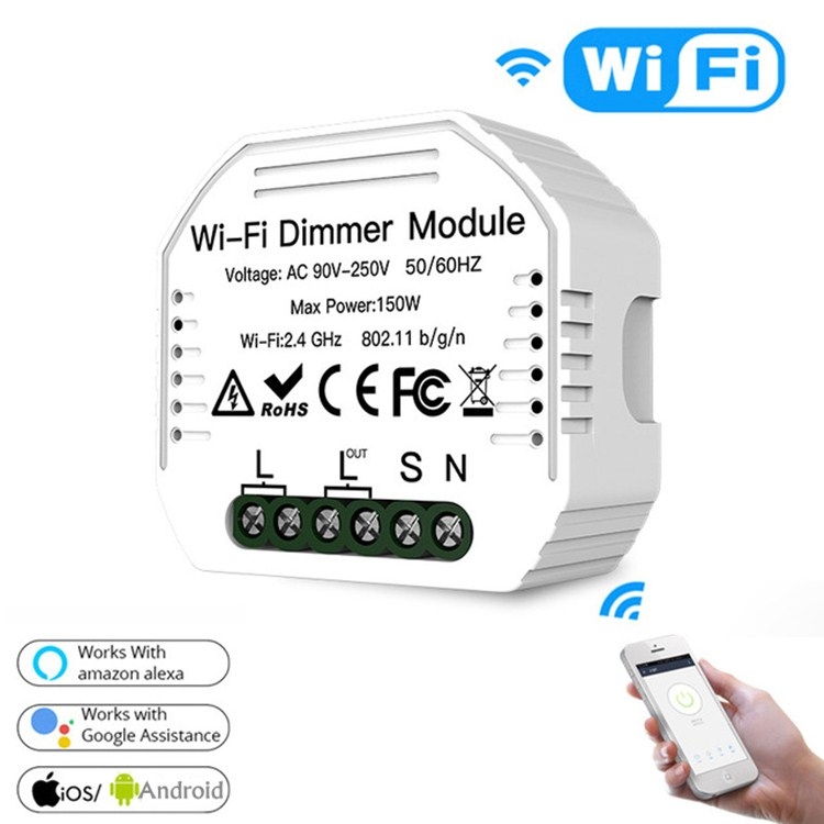 Dispositivo WIFI Dimmer LED 150W Vivion — Electro Uruguay